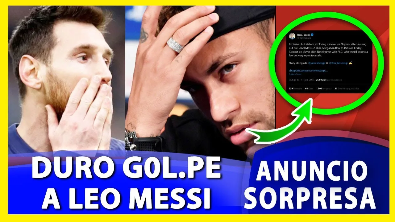 ¡De No Creer! LAMENTABLE Noticia Sobre LEO MESSI Llega