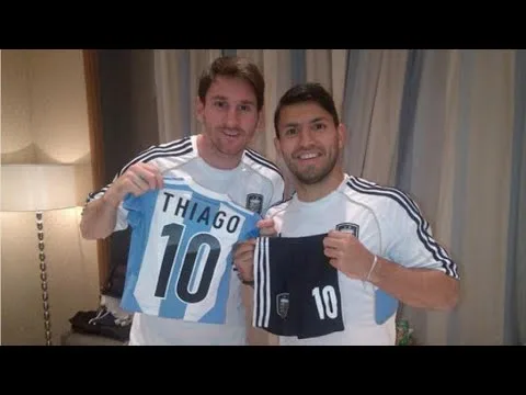 Lionel Messi & Kun Agüero are Best Friends Since the Day