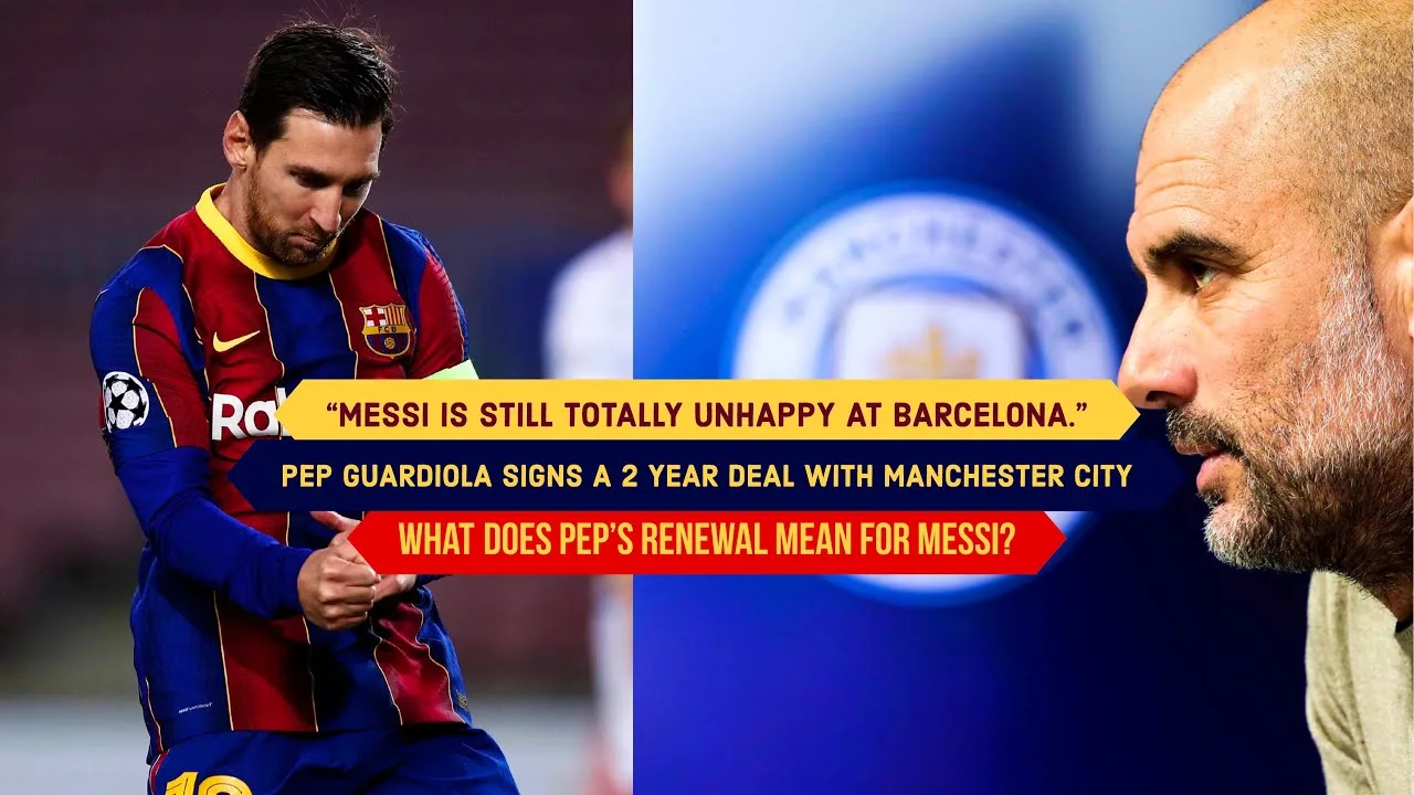 “LIONEL MESSI IS STILL TOTALLY UNHAPPY AT BARCELONA.” |