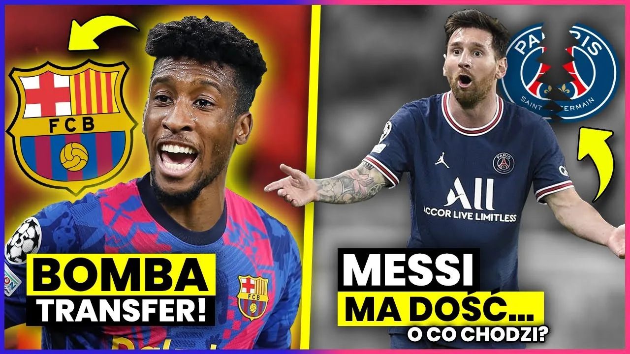 Problem GWIAZD… Leo Messi FATALNY! Kinglsey Coman w FC