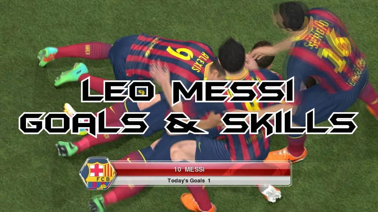 PES 2014 – Leo Messi Skills & Goals [HD]