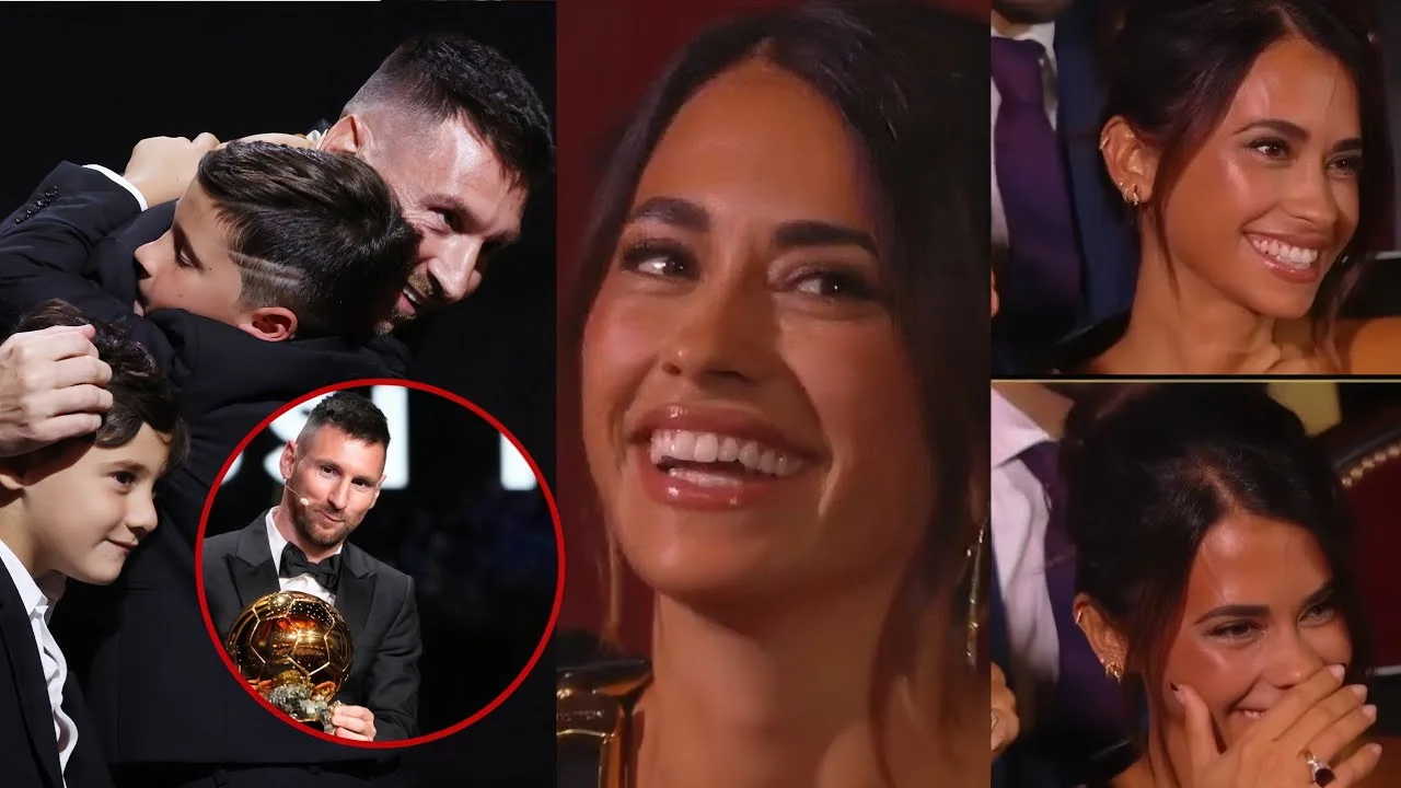 Messi’ Wife Can’t Stop Smiling After Lionel Messi Winning