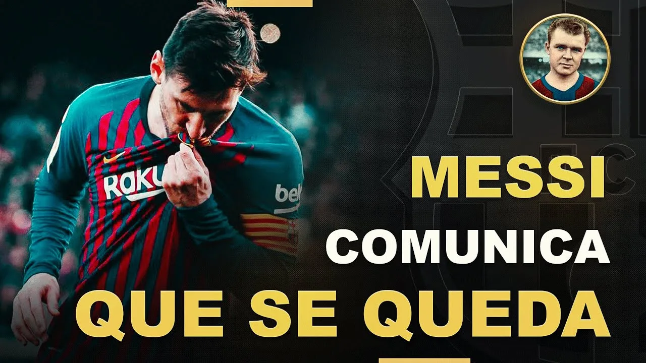 💥BOMBAZO💥 Leo Messi COMUNICA al Barça que SE QUEDA😱Según TVE