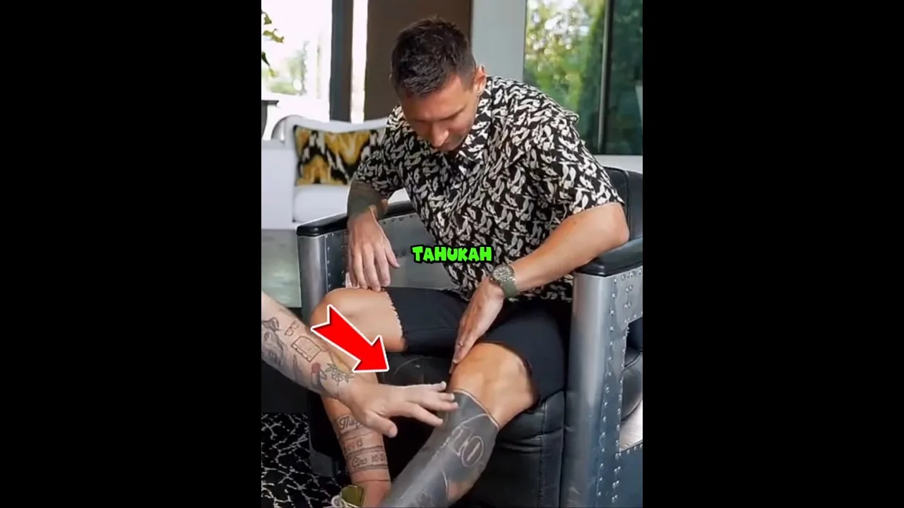 Le secret pour lequel Lionel Messi a noirci tout son pied gauche !