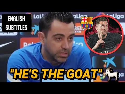 XAVI would love to have LEO MESSI in BARCELONA
