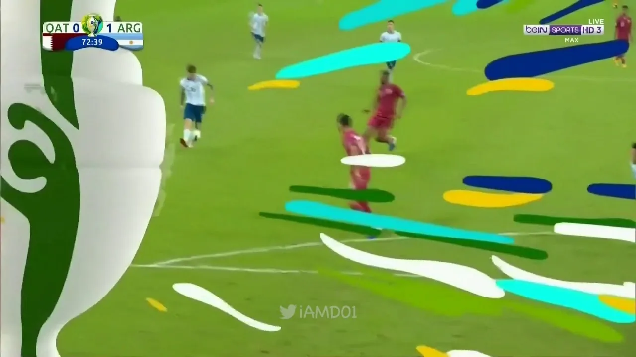 Lionel Messi misses a big chance against Qatar | Copa