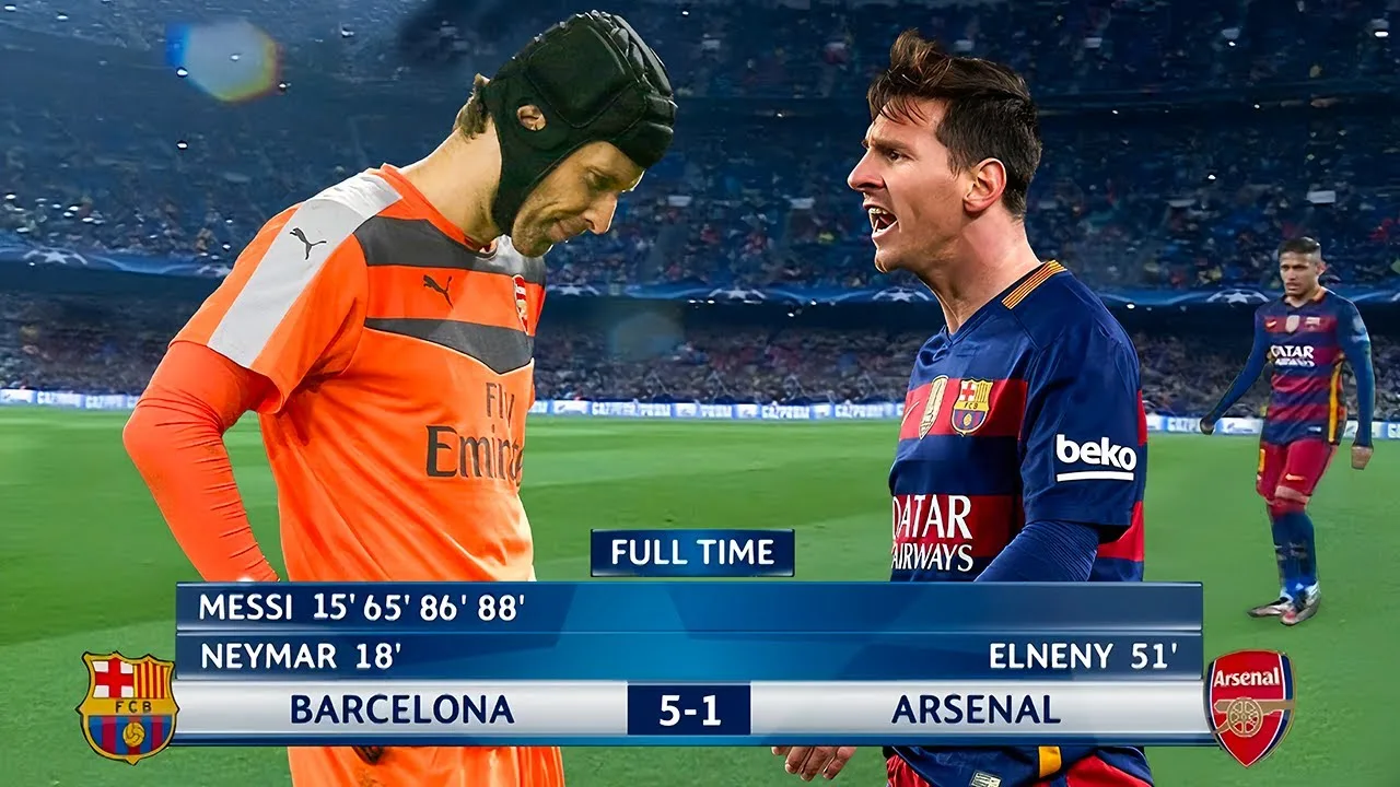 Le jour où Lionel Messi a détruit à lui seul Petr Cech et Arsenal