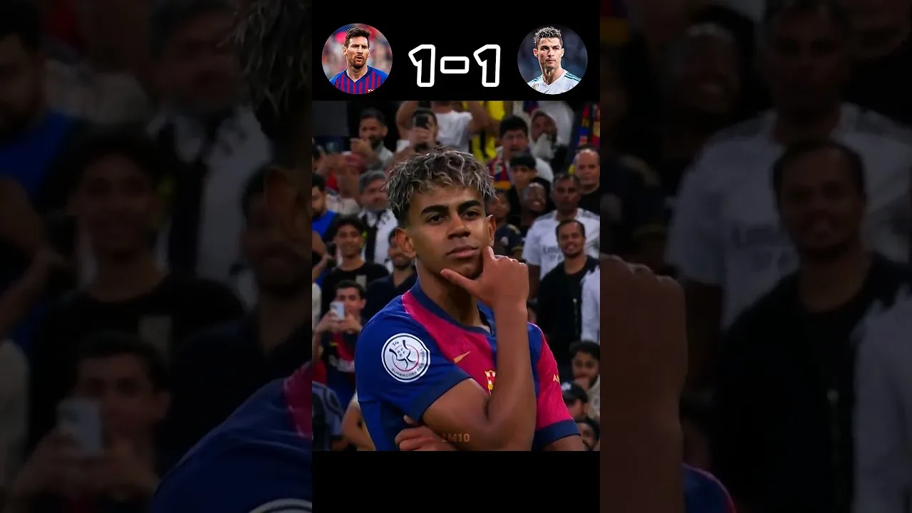 Team Messi vs Team Ronaldo 🤯🔥 | Supercopa Final 2025 #shorts #football #youtube