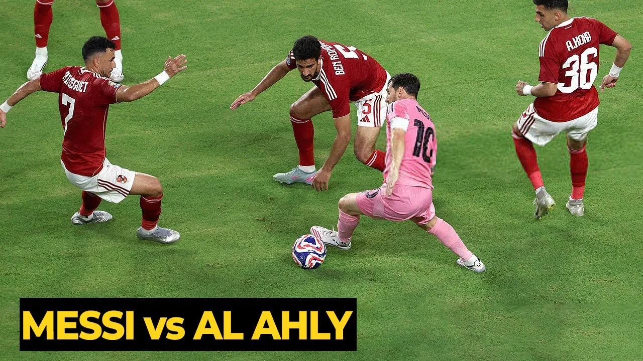 Messi Crazy dribble à travers la douleur, la pénalité sauvage d’Oscar Ustari sauve contre Al Ahly | Nouvelles de football