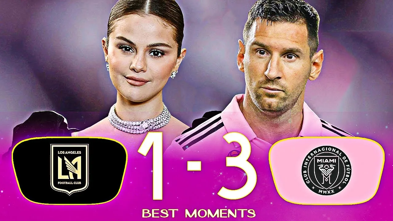 La belle Selena Gómez visite Messi et il la surprend avec sa performance!