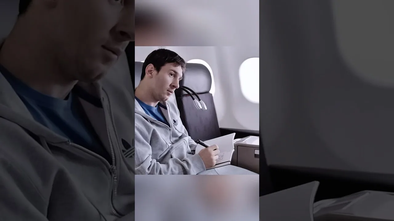 LEO MESSI y KOBE BRYANT en un avión #shorts #leomessi #futbol