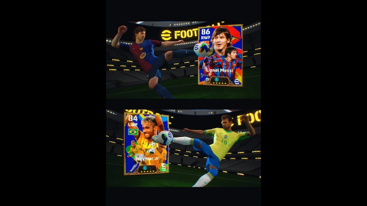Leo Messi & Neymar Jr. Pack 🔥 #efootball #efootball2025