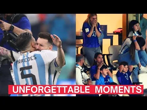Lionel Messi and Argentina fans will never forget these