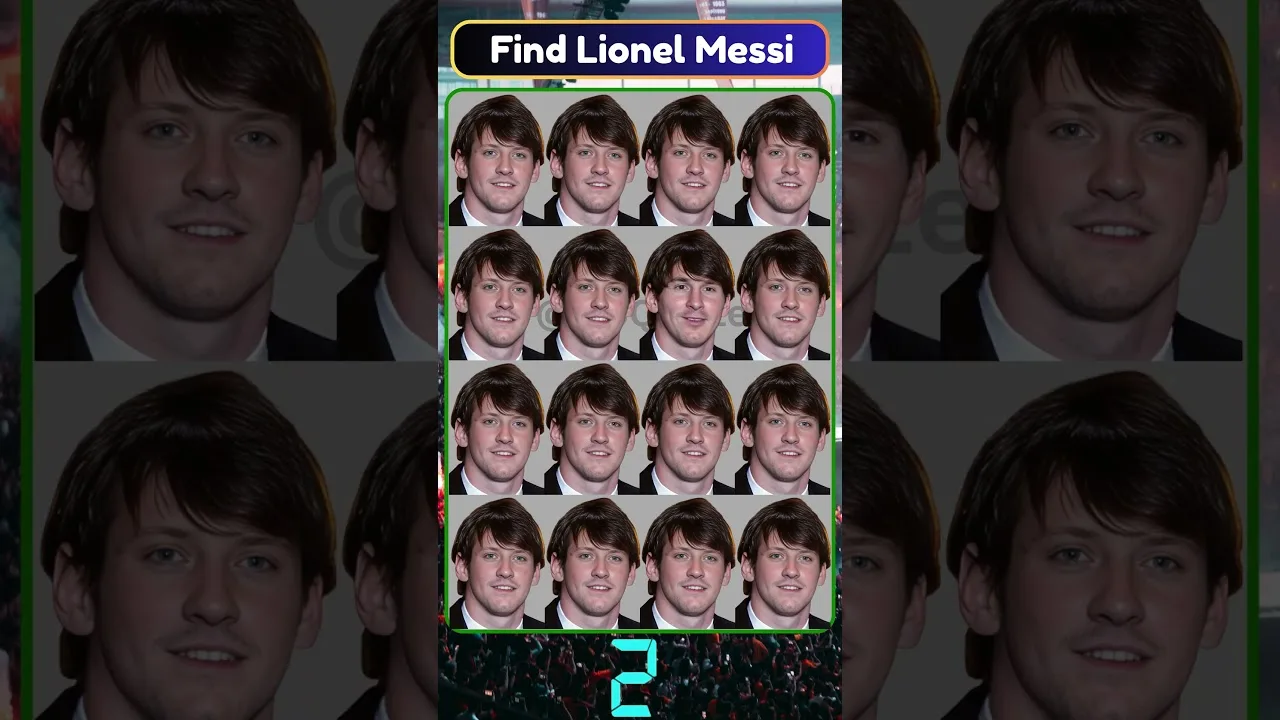 ⚽ Retrouvez Cristiano Ronaldo , Lionel Messi & Nuno Mendes ? #quiz #cristianoronaldo #sports #footballeur