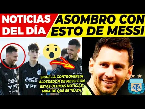 MARAVILLOSAS NOTICIAS de LEO MESSI  ÚLTIMA HORA de LEO