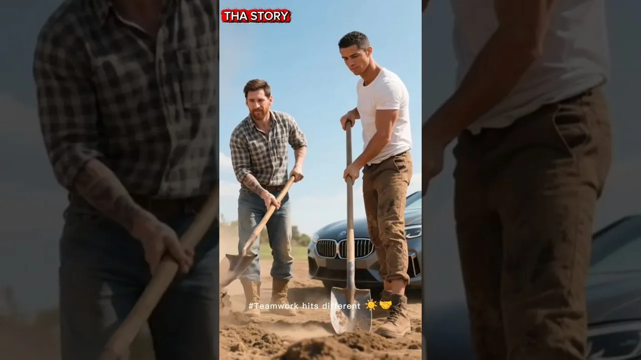 Cristiano Ronaldo & Lionel Messi | From Superstars to Village Heroes | #ronaldo #messi