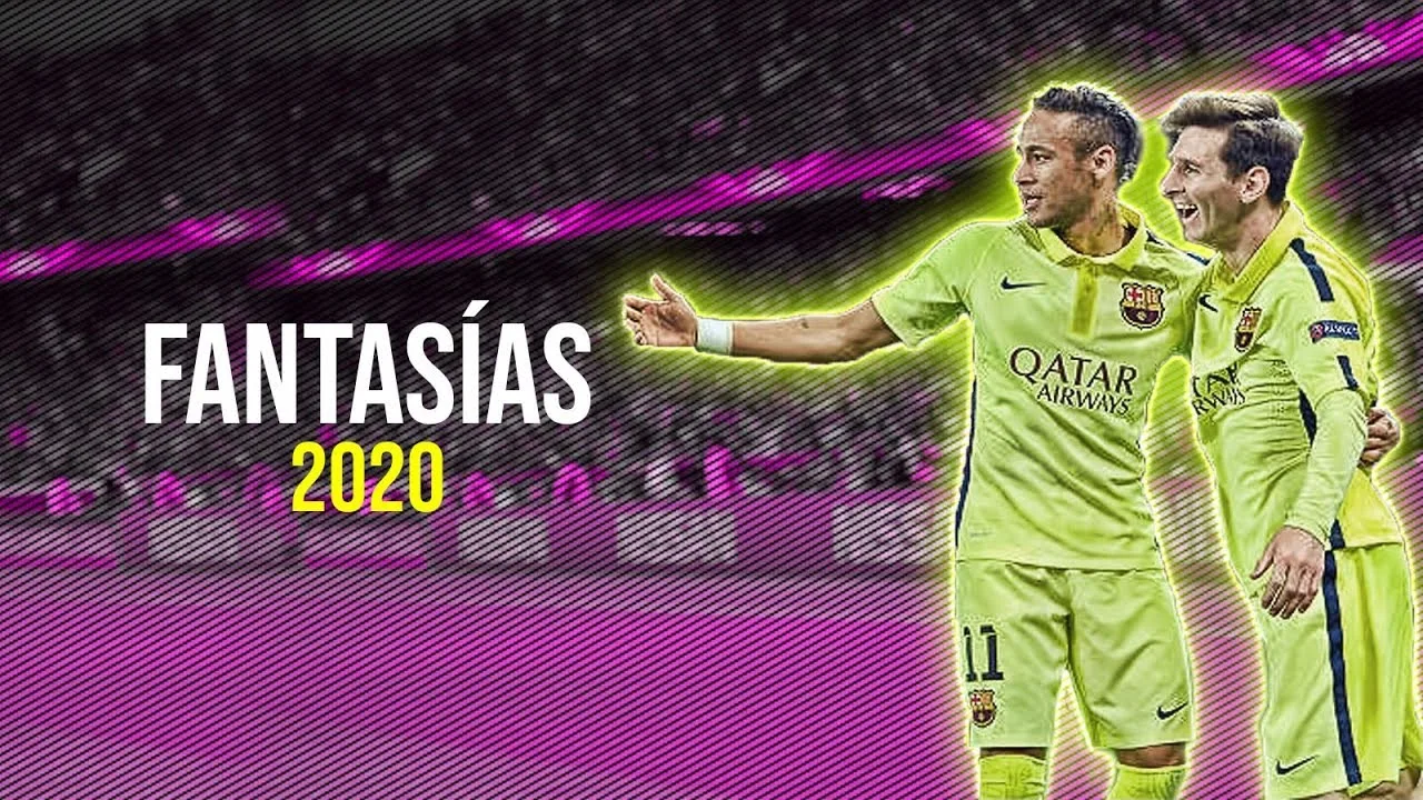 Lionel Messi & Neymar Jr ● Fantasías | Rauw Alejandro