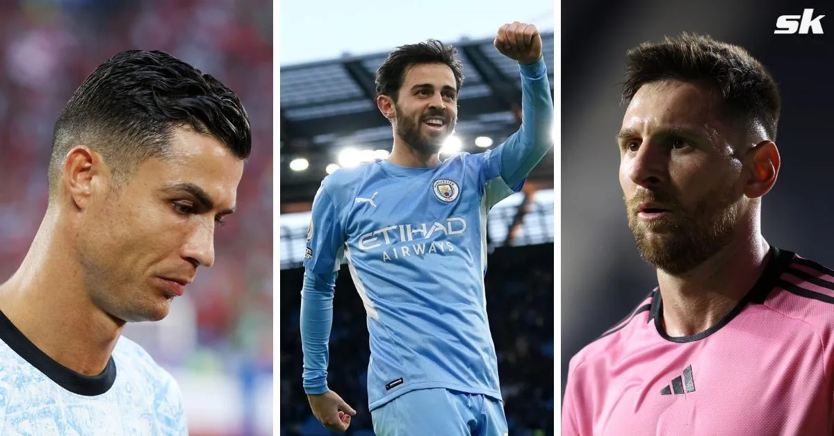 Bernardo Silva snobs Cristiano Ronaldo mais inclut Lionel Messi dans la liste alors qu’il construit son footballeur idéal
