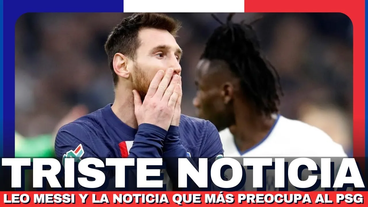 Leo Messi RECIBIÓ LA PEOR NOTICIA  | A solo cinco días de