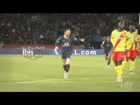 Lionel Messi Amazing Goal Gives PSG The League!!