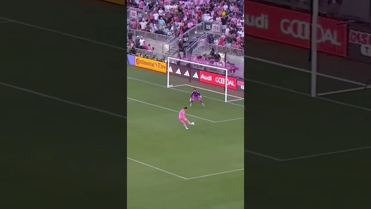 GOL de TADEO ALLENDE, ASISTENCIA de MESSI #futbol #messi #leomessi #messiassist