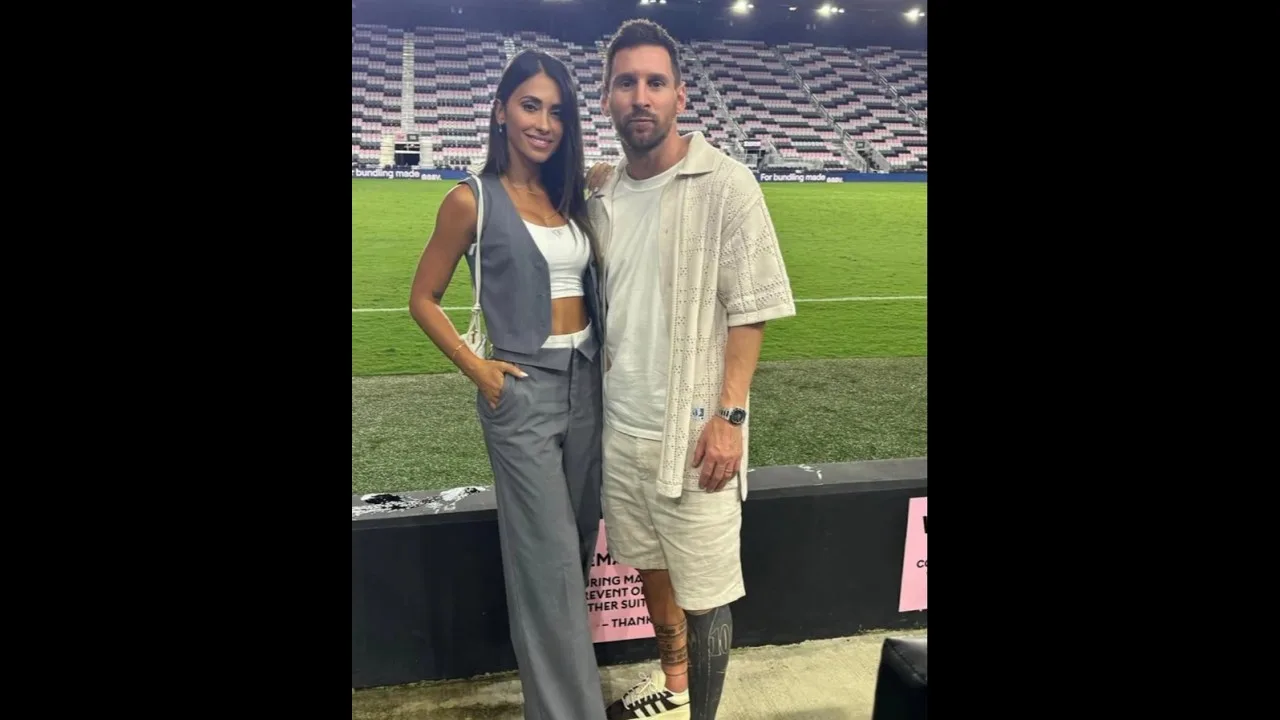 Leo Messi et Antonella Roccuzzo | S0205 #Shorts #LeoMessi #viral