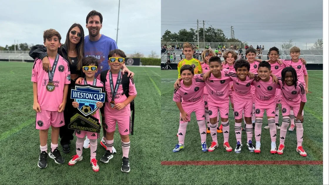 Le plus jeune fils de Lionel Messi remporte la Weston Cup avec l’Inter Miami Academy
