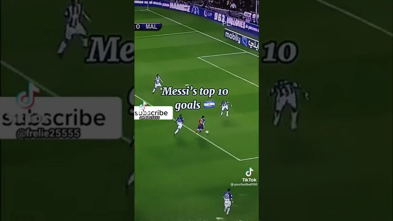 Leo Messi iconic goal #leomessi