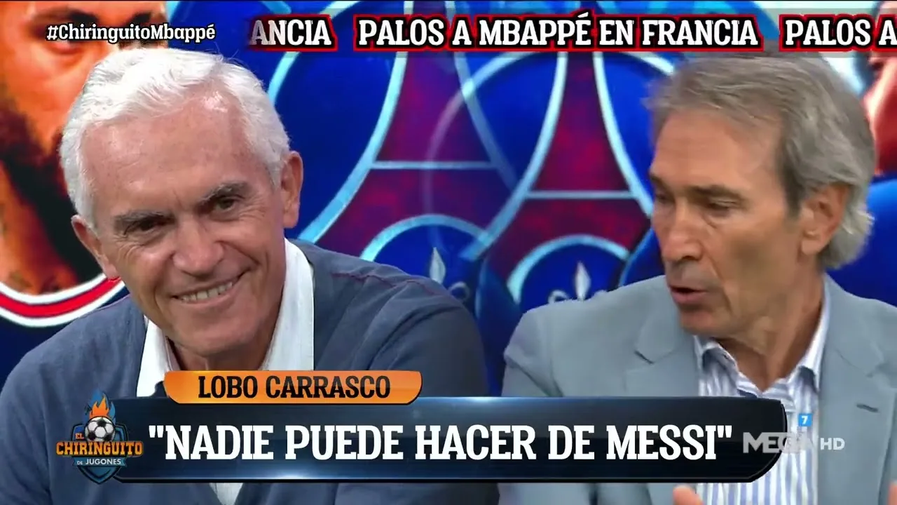 🔥BRUTAL DEFENSA de LOBO CARRASCO a Leo MESSI