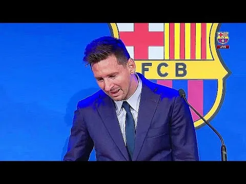 Messi CRYING at Barcelona Farewell ● Worst Day in