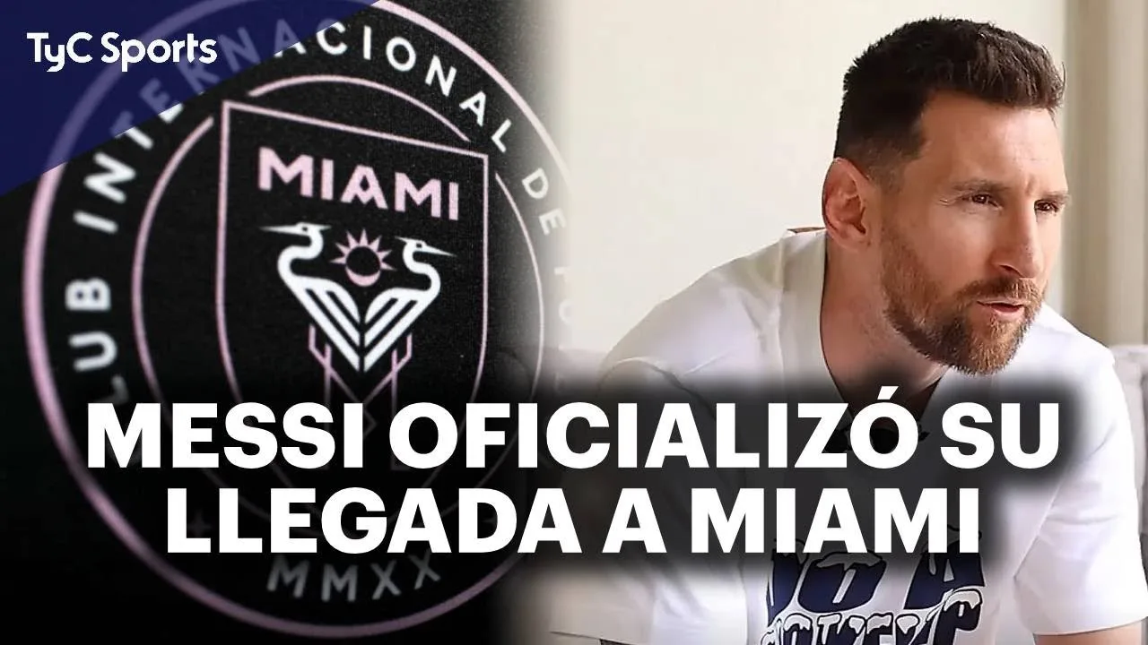 LIONEL MESSI ES NUEVO JUGADOR DE INTER MIAMI  TODO LO QUE