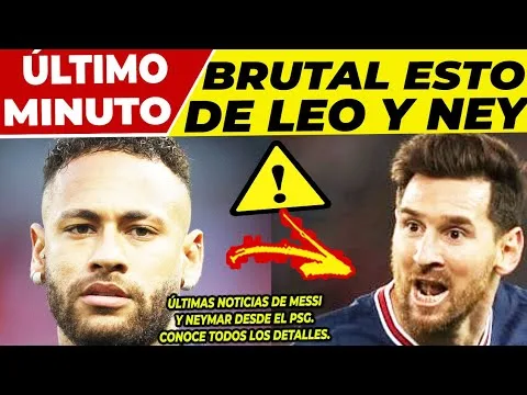 ¡ATENCIÓN! BRUTAL Noticia De LEO MESSI Y El BARÇA  NEYMAR