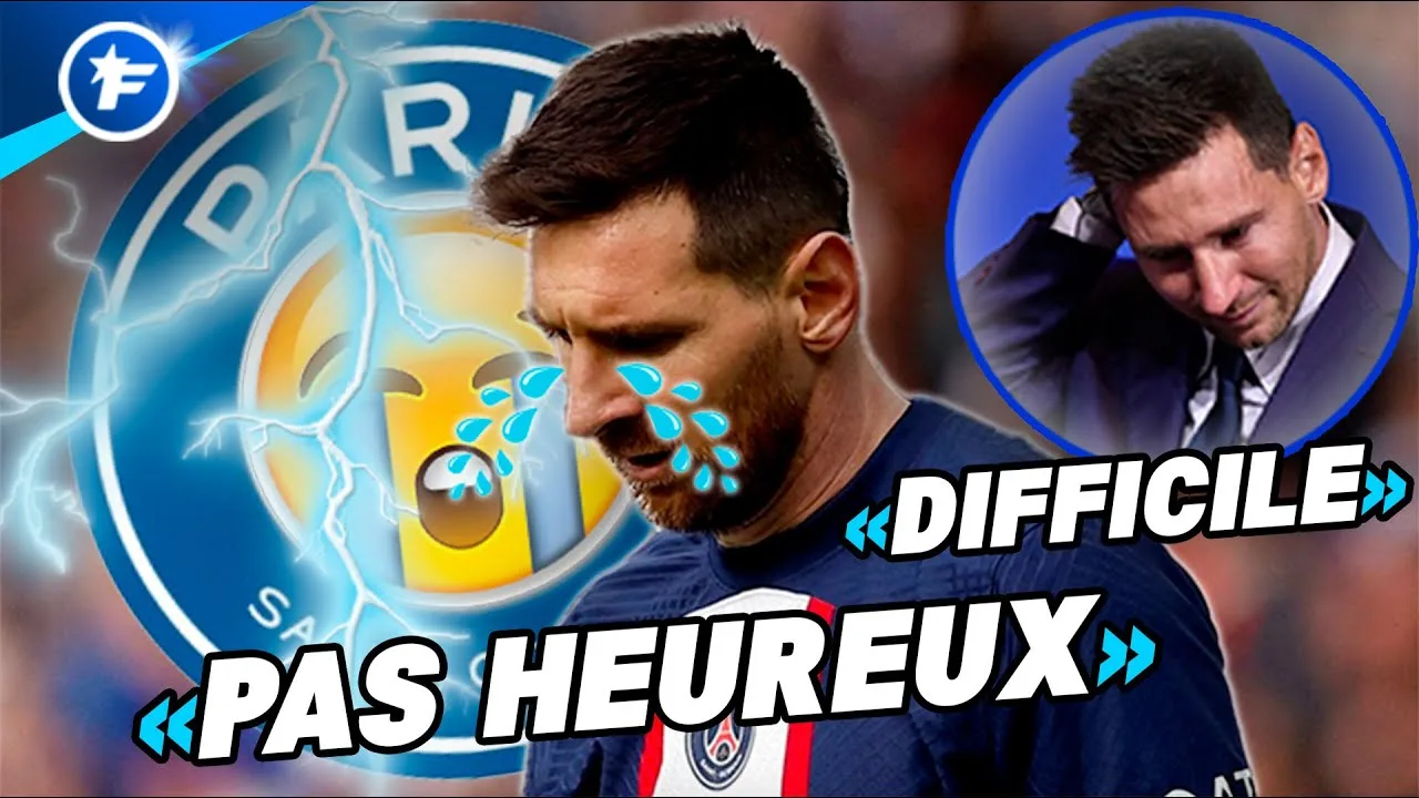 Lionel Messi a VÉCU un CALVAIRE au PSG | Revue de presse