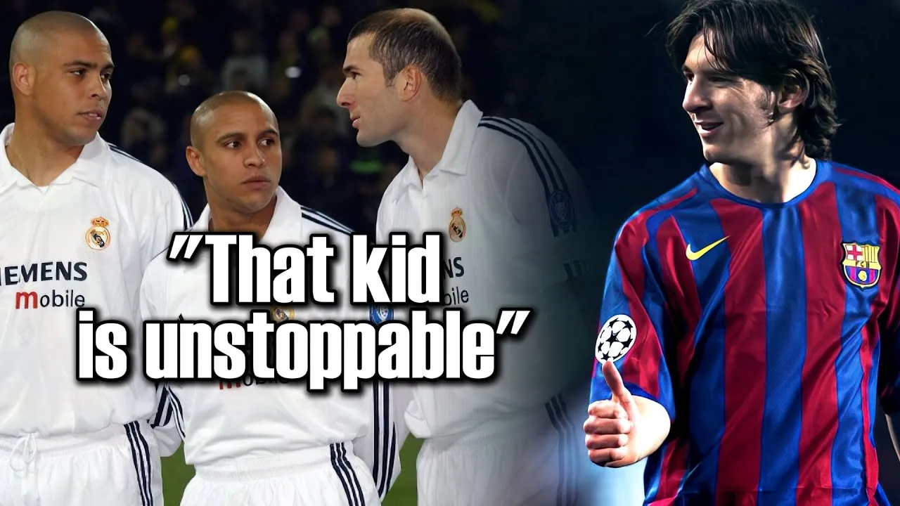 Quand l’adolescent Messi a affronté le Real Madrid pour la première fois