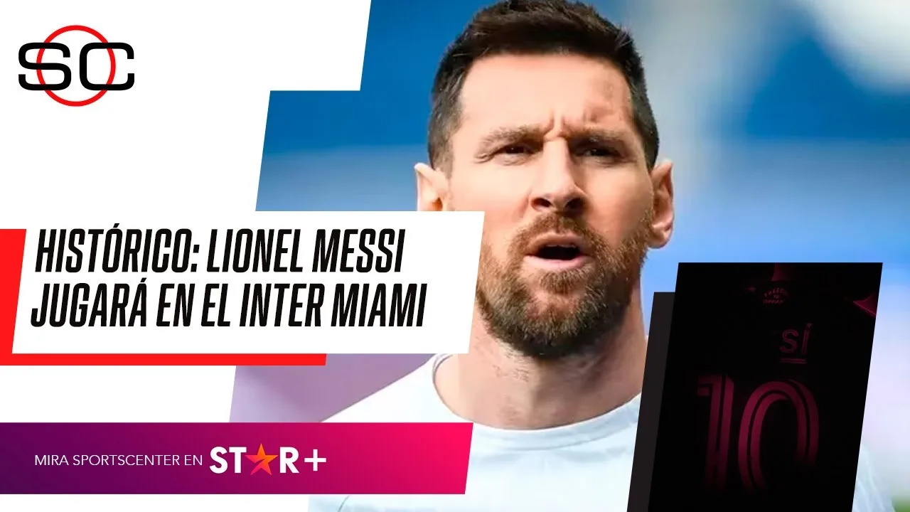 HISTÓRICO: LIONEL #MESSI CONFIRMÓ QUE JUGARÁ EN EL