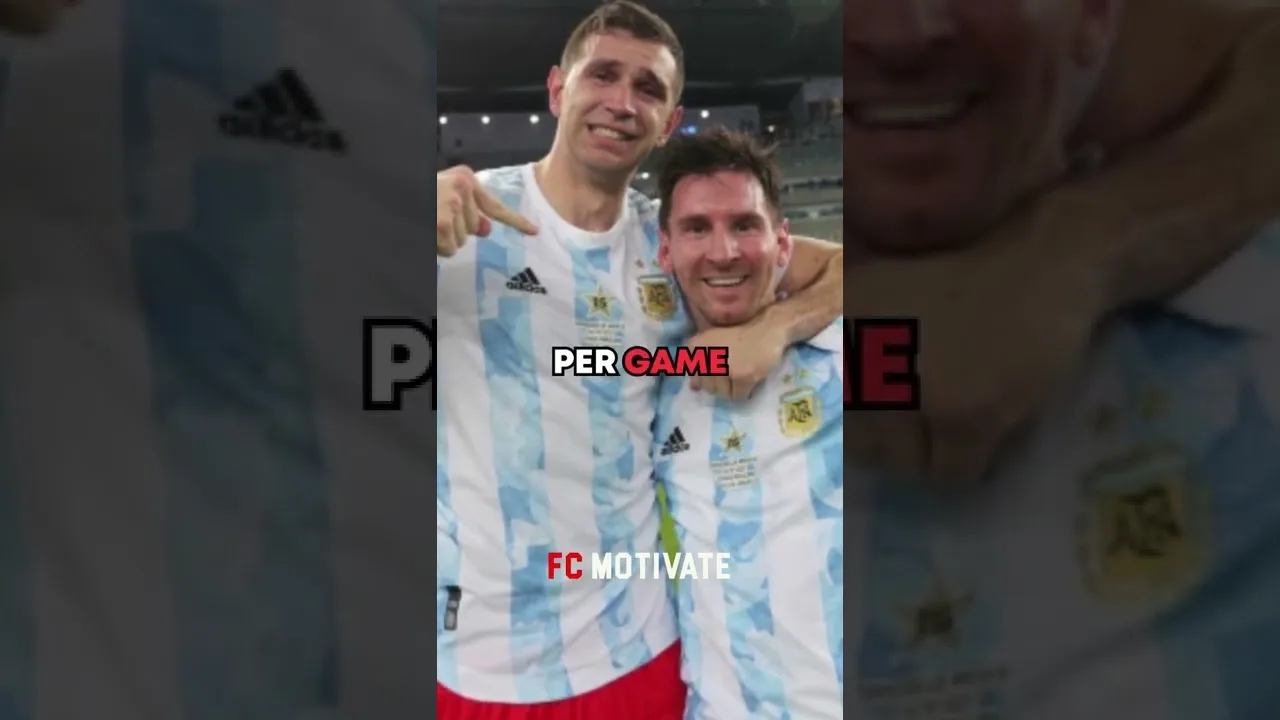 Emi Martinez On Leo Messi Shirt 😱⚽️ #messi #football #shorts