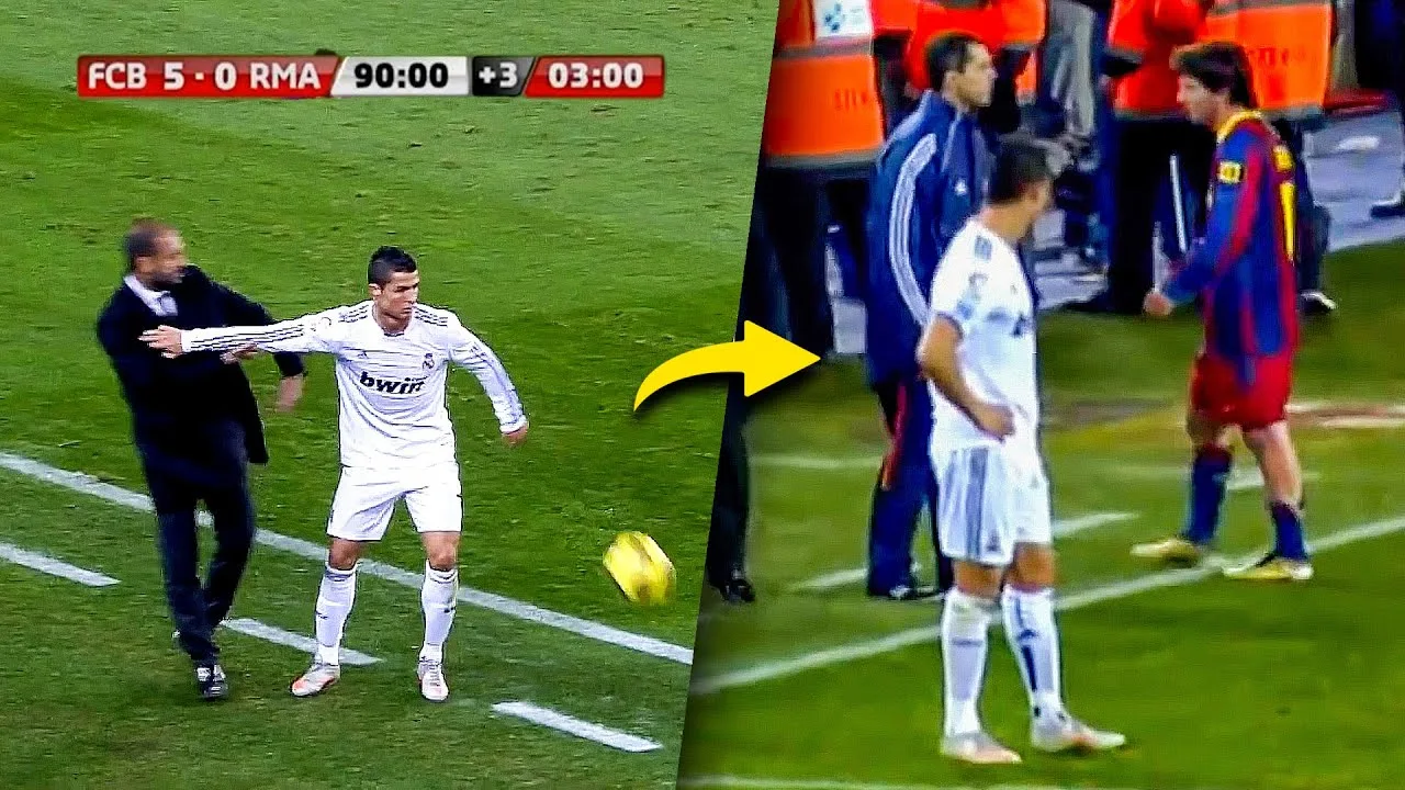 The Day Lionel Messi Took revenge on Cristiano Ronaldo after