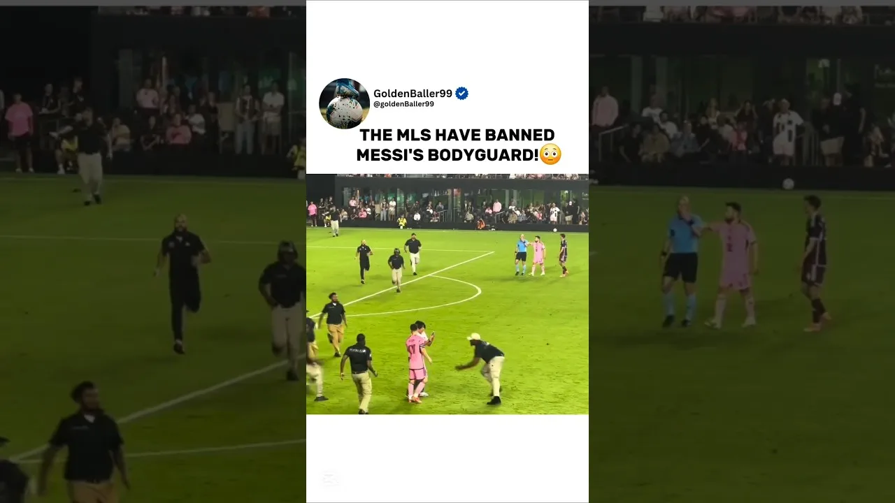 Le MLS a décidé d’interdire le garde du corps de Lionel Messi, Yassine Cheuko, de la hauteur.