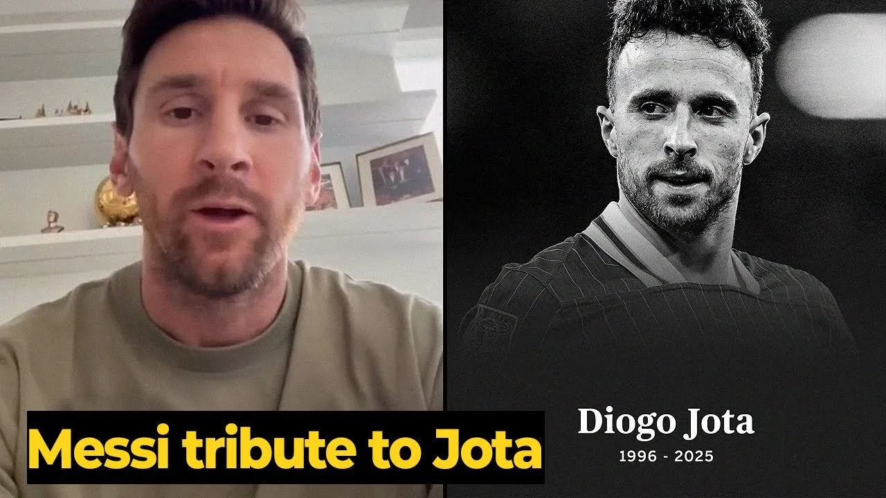Lionel Messi a rendu hommage à Diogo Jota après sa mort dans un accident de voiture | Nouvelles de football
