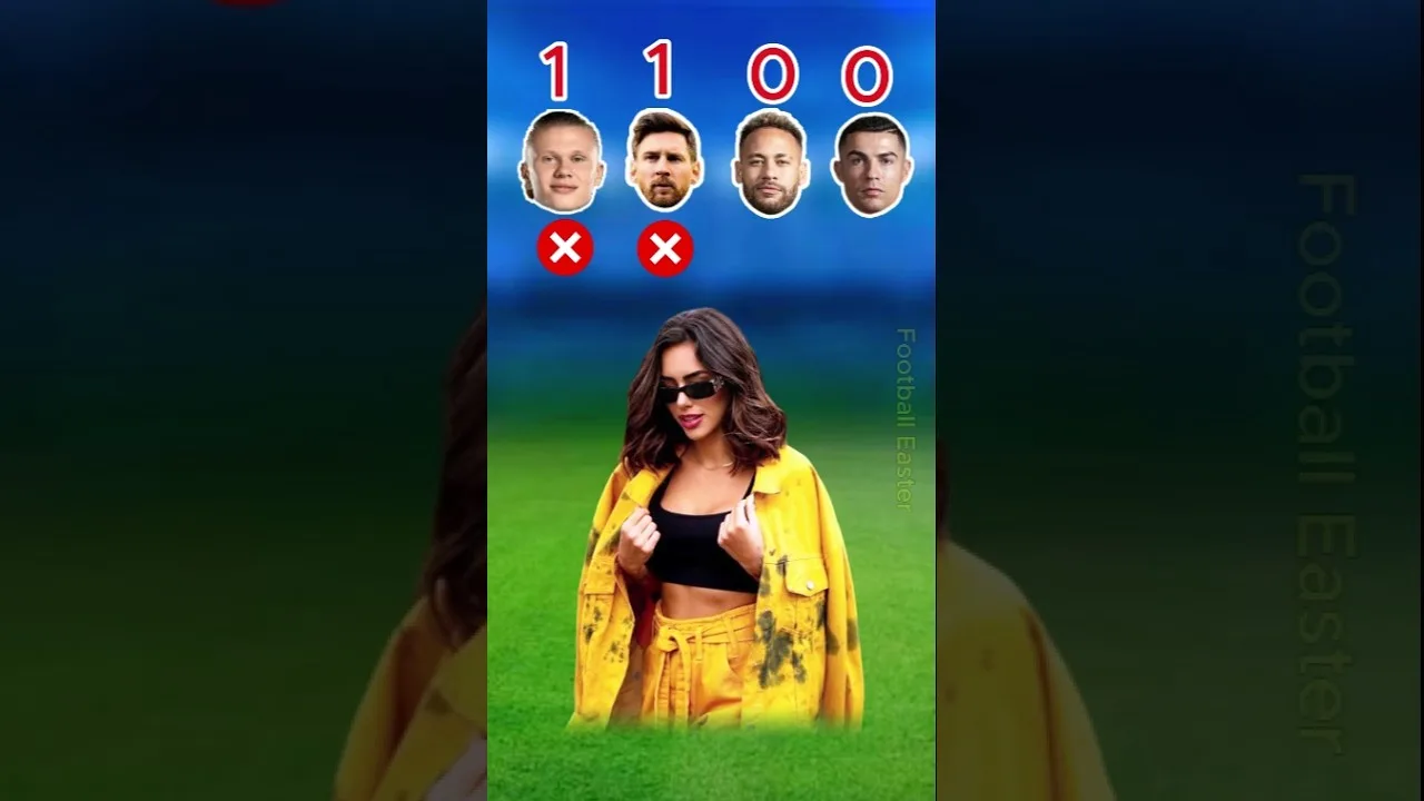 Earling Haaland, Leo Messi, Neymar Jr, Cristiano Ronaldo #football #ronaldo #messi #footballshorts
