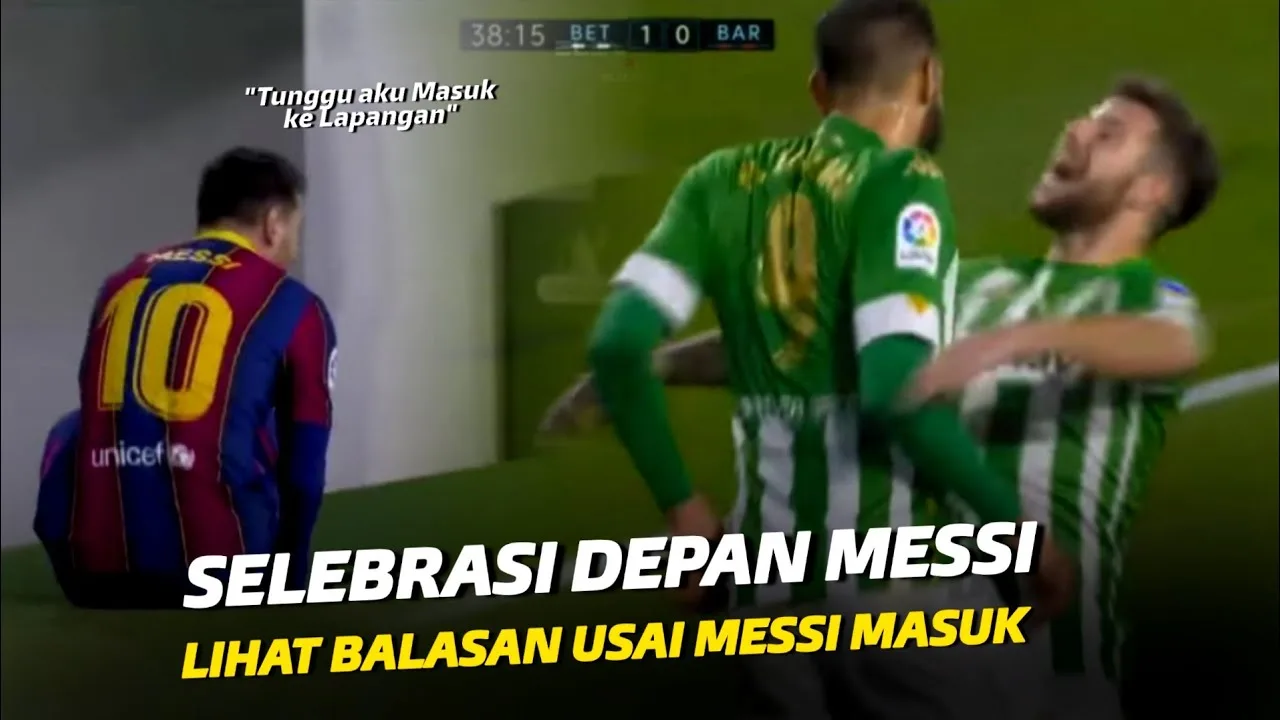 “Jangan Berselebrasi di Depan Messi” Inilah Reaksi