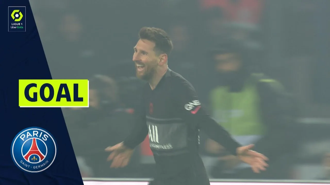 Goal Lionel Andres MESSI CUCCITTINI (87' – PSG) PARIS