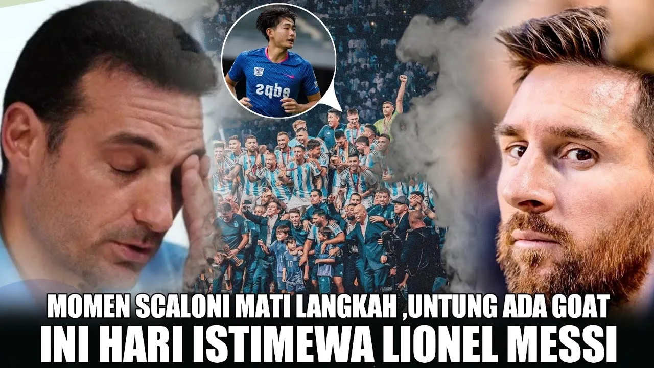 HARI ISTIMEWA !! Scaloni Ungkap Dampak Kecerdasan Lionel