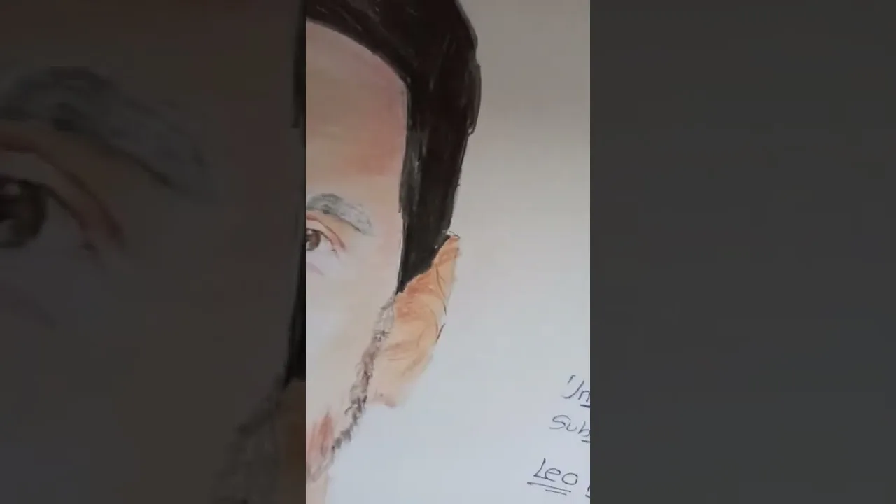 Leo Messi Drawing #shorts