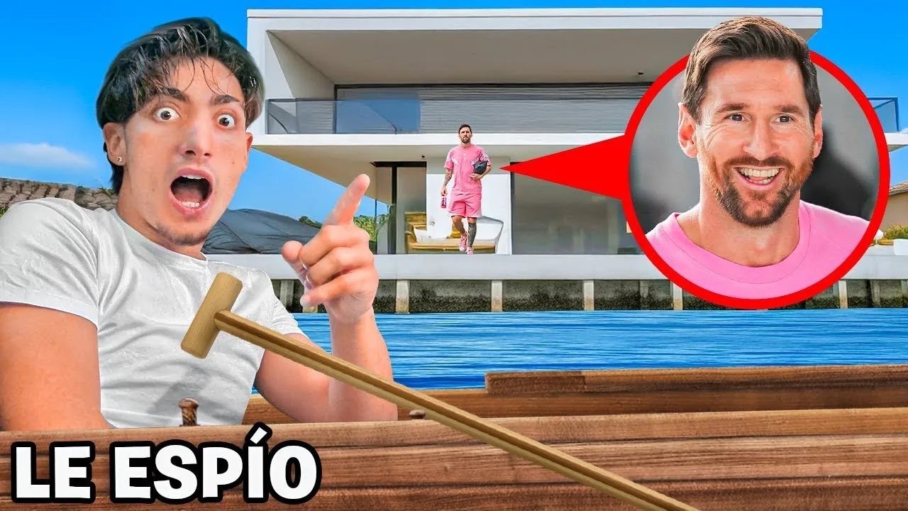 Je vais chez Leo Messi à Miami et je vois ça!