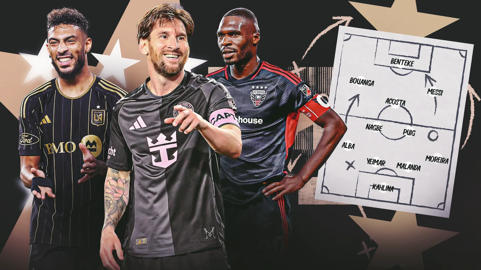 Lionel Messi, Riqui Puig, Christian Benteke mettent en évidence le meilleur XI dans MLS avant 2025