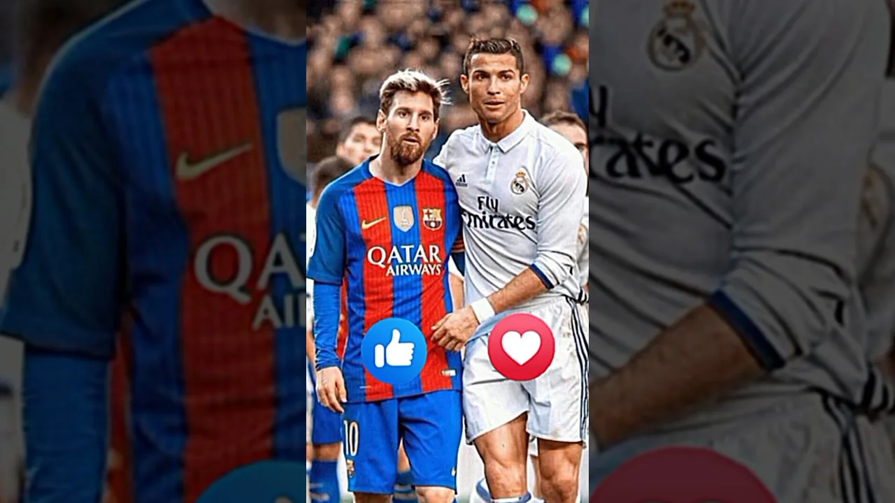 CRISTIANO RONALDO 🐐 CONTRE LIONEL MESSI 🔥🔥 Qui va gagner #ronaldo #messi #football #cr7 #leomessi