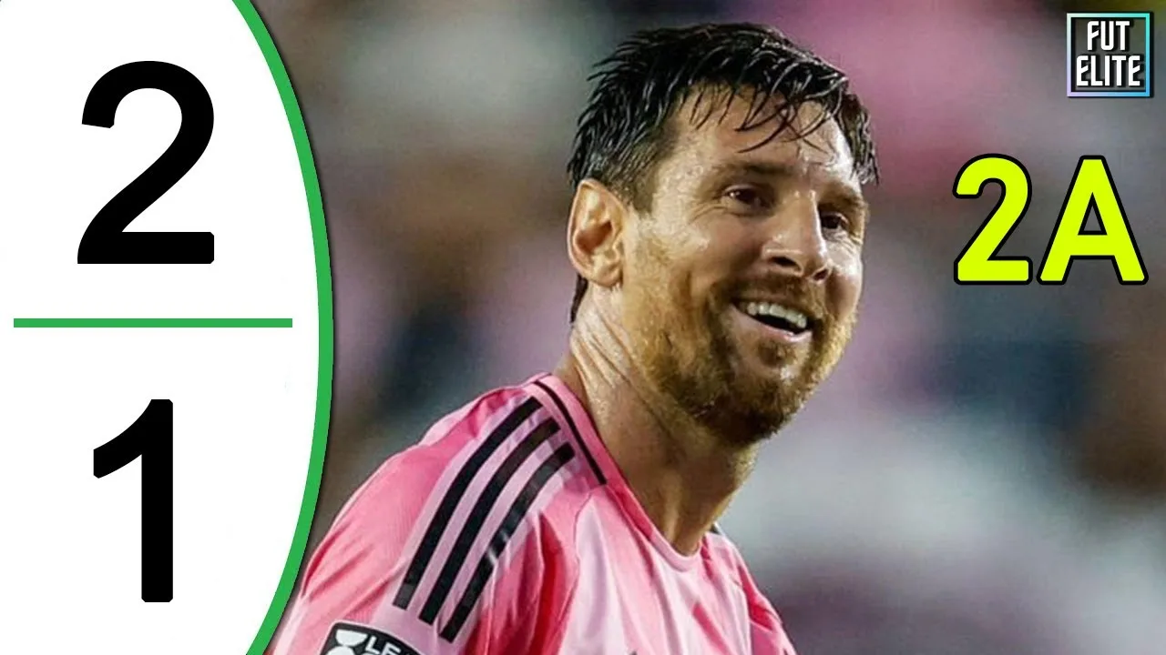 Lionel Messi 2A – Inter Miami vs Atlas 2-1 Faits saillants et buts étendus 2025