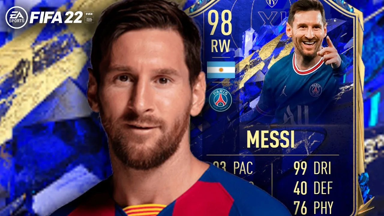 ¡ESTÁ TOTALMENTE ROTO! 98 Lionel MESSI TOTY PLAYER REVIEW
