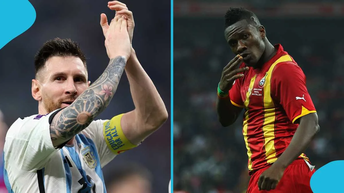 Lionel Messi a appelé une fois Asamoah Gyan l’une des principales machines de but du monde